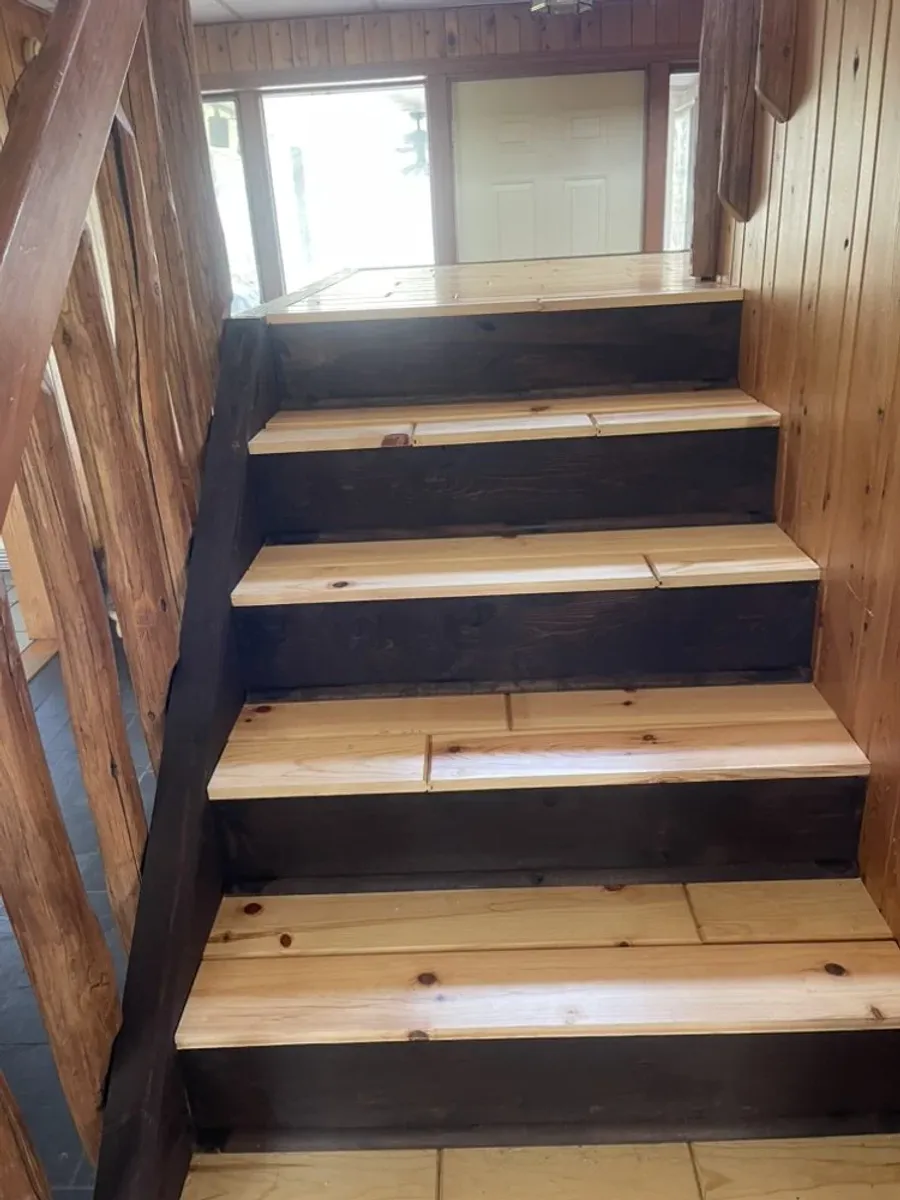Entryway Stairs: interior project by Hammer Home Services in Western Pennsylvania