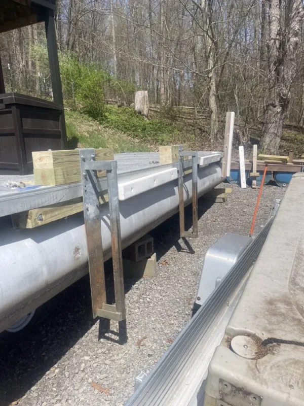 Photo of Jet Ski Dock to Pontoon Dock Conversion outdoor project in Western Pennsylvania