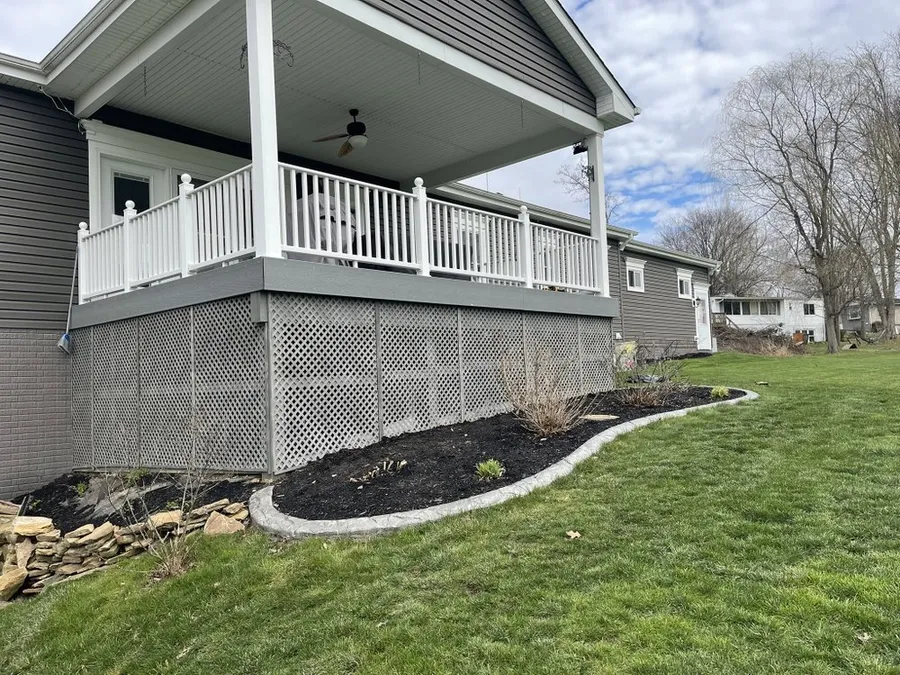 Lattice Installed: exterior project by Hammer Home Services in Western Pennsylvania